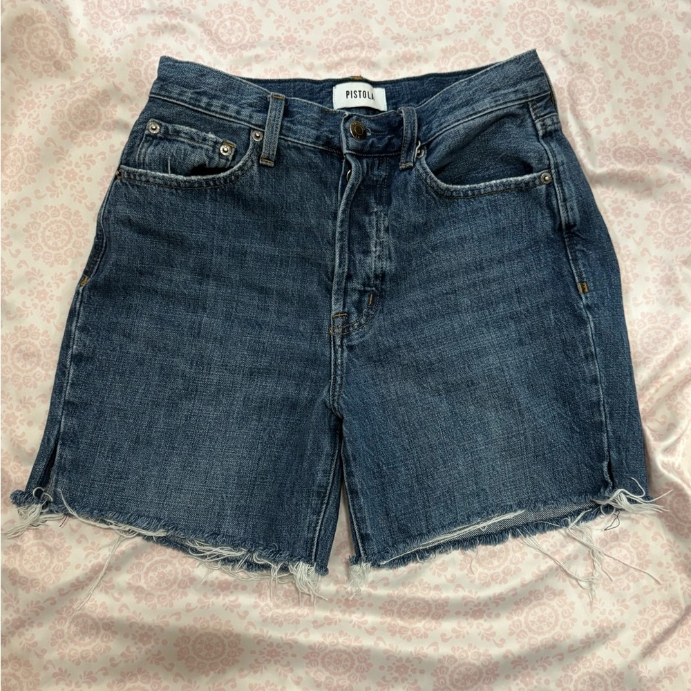 Pistola Womens Jean Shorts 26 frayed